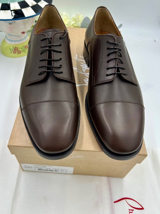 Men’s Christian Louboutin CORTOMALE Leather Oxford. Size 41.5/8.5 US main image 9